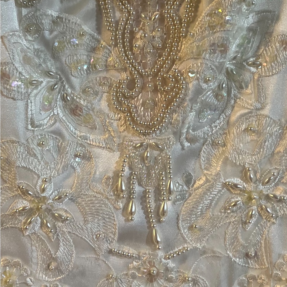 White Wedding Dress- Mermaid Fitted